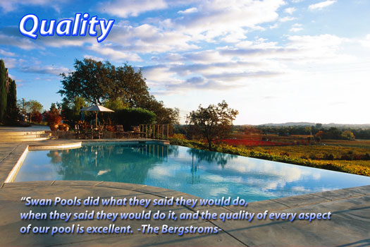Swan Pools - Quality swimming pool construction since 1954.