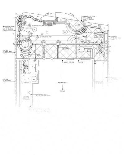 Custom swimming pool design animation from concept to reality.